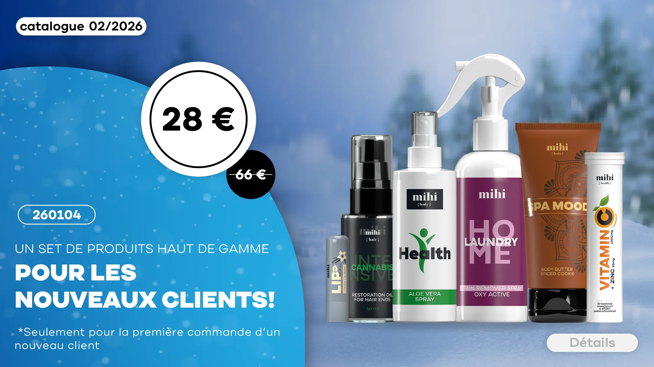 Coffret UNIQUE de produits STAR mihi pour les Nouveaux Clients en période! Pour vous simplifier au maximum le Passage de l’Étape 1, nous sommes heureux de vous présenter une offre spéciale pour les Nouveaux Clients !